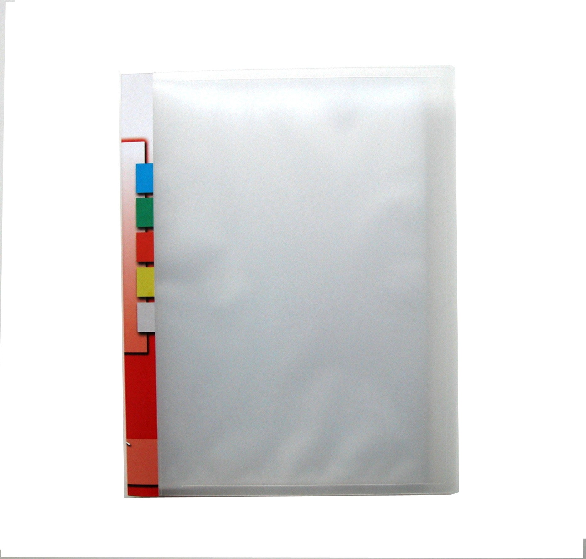 Kolma Sichtbuch – 20 Sichttaschen, A4, glatt, glänzend, transparent, Kunststoff