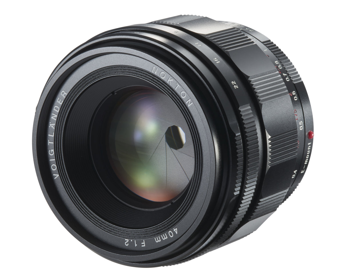 Voigtländer Nokton Objektiv – 40 mm f/1.2, manuell – für Sony E-Mount (Vollformat & APS-C)