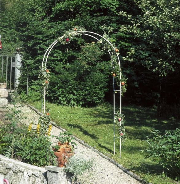 Windhager Rosenbogen – 140 × 230 × 37 cm – Metall, grün
