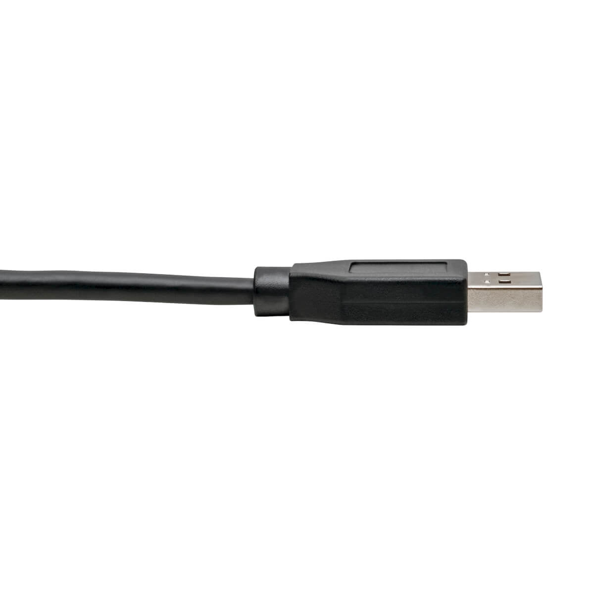 Tripp Lite USB-C auf USB-A Kabel – USB 3.2 Gen 1 (5 Gbit/s) – 0,9 m – Abgewinkelt – Schwarz