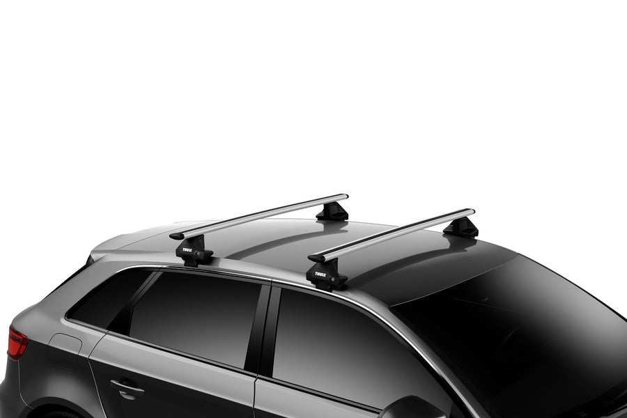 Thule Trägerfuss Evo Clamp – für WingBar Evo, WingBar & SlideBar – 4 Stk. – abschliessbar