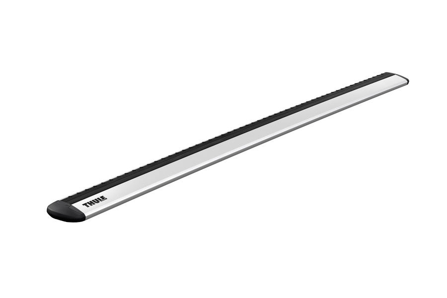 Thule Lastenträger WingBar Evo – abschliessbar, One Key-kompatibel – für Relingmontage – 127 cm – silber