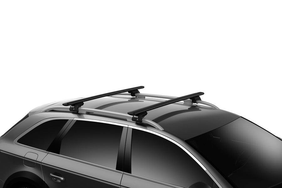 Thule Lastenträger WingBar Evo – Relingmontage, abschliessbar – für One Key – 100 kg – 150 cm – 2 Stk.