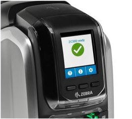 Zebra ZC300 – Kartendrucker, Farbstoffsublimation, 300 × 300 dpi, für PVC-Karten 85,6 × 54 mm, USB, LAN