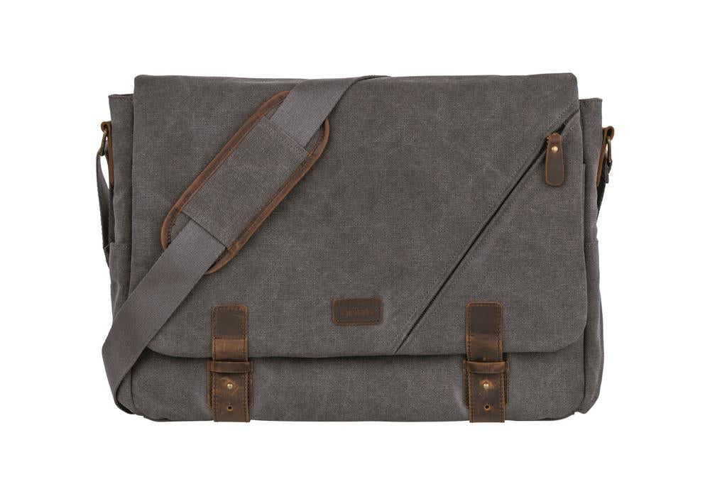 Dörr Amsterdam M Fotobag – Messengerhülle, 360 × 220 × 80 mm – Hellgrau