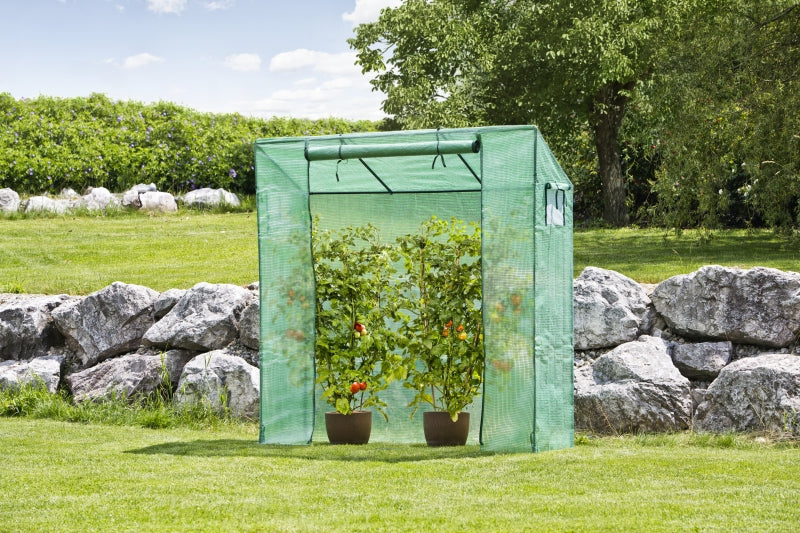 Windhager Gewächshaus – 195 × 60 × 200 cm – Metall, transparent