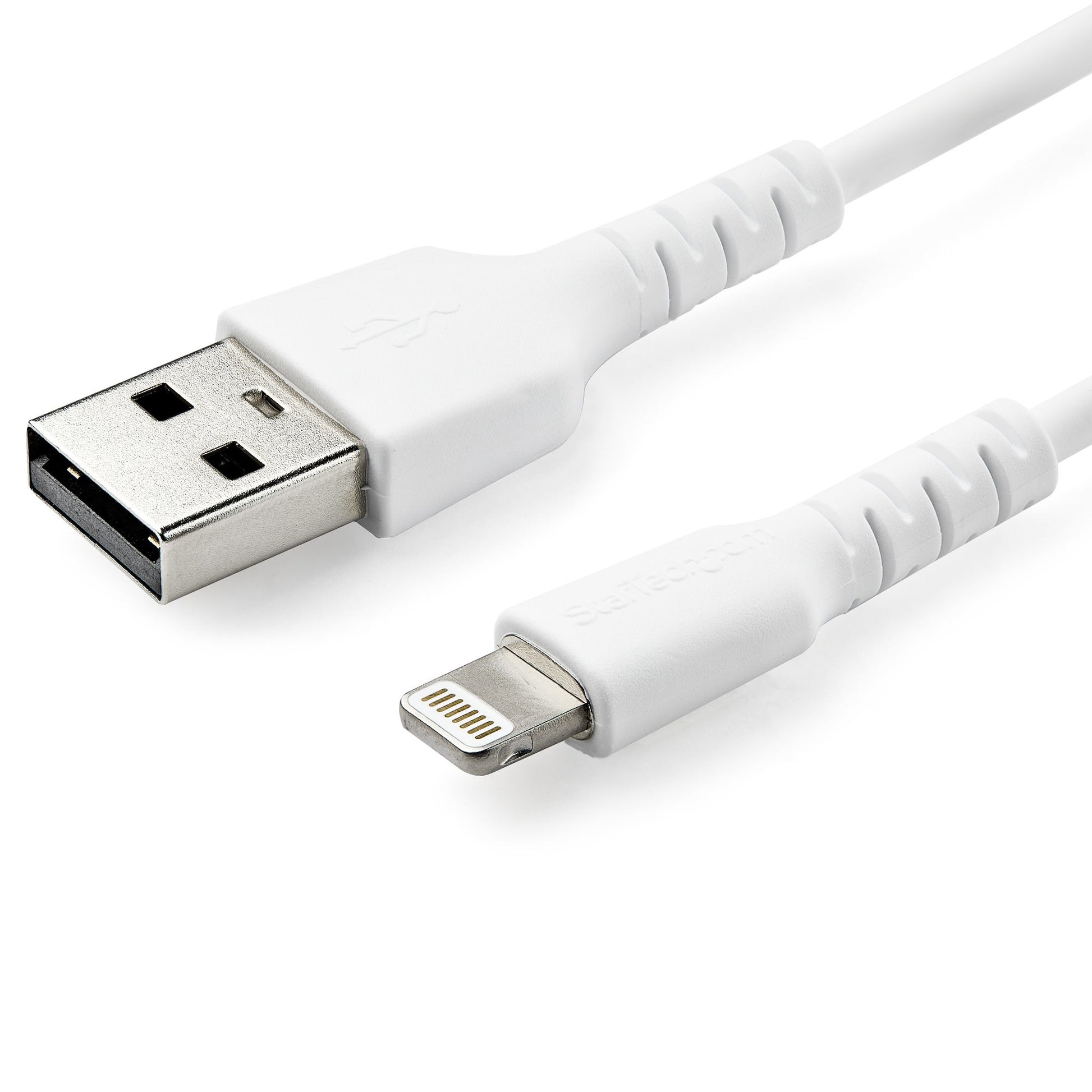 StarTech.com Kabel – Lightning auf USB-A 1 m, MFi-zertifiziert, Weiss – für iPhone/iPad