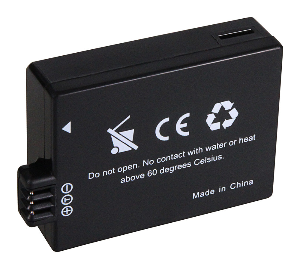 PATONA Premium Akku LP-E5 – 1020 mAh, 7,4 V – für Canon EOS 1000D, EOS 450D, EOS 500D – Schwarz