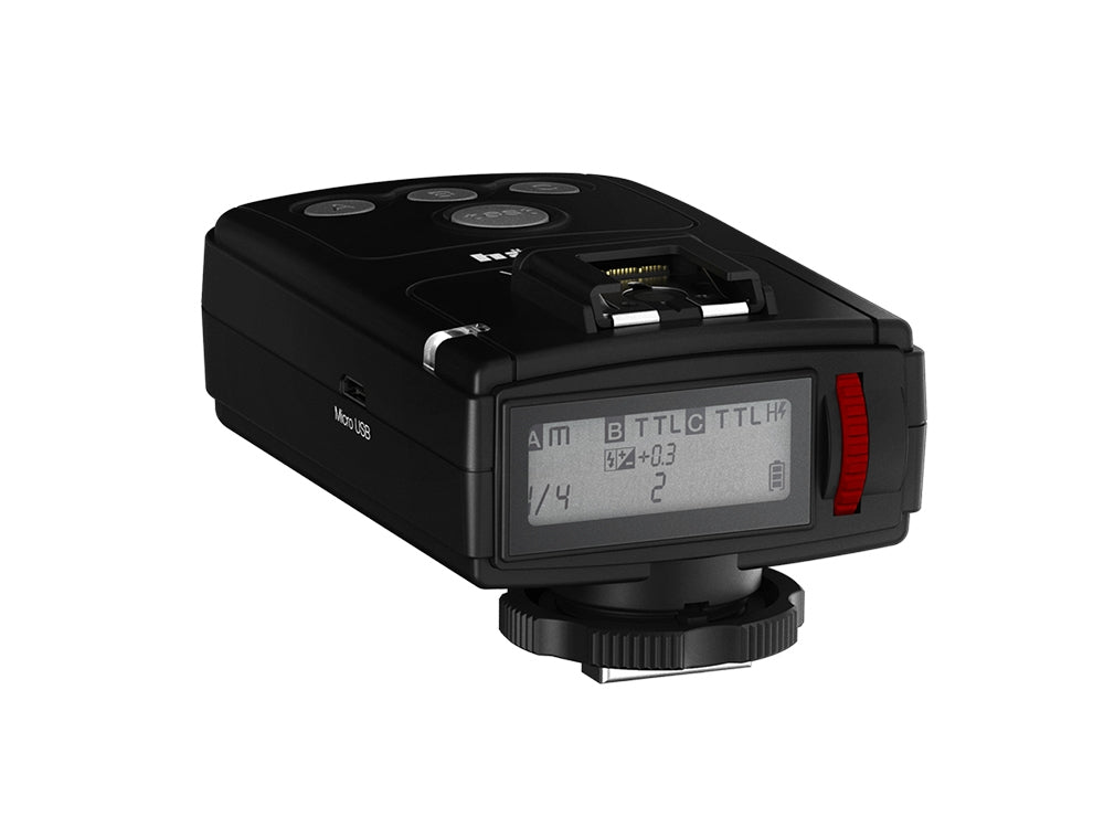 Hahnel Viper TTL Wireless-Fernauslöser – für Sony – 100 m Reichweite, TTL, 3 Gruppen, Display, USB-Firmware