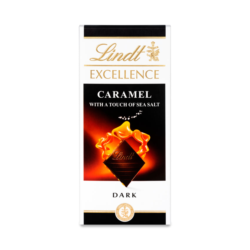 Lindt EXCELLENCE Schokolade – Karamell & Salz – 100 g