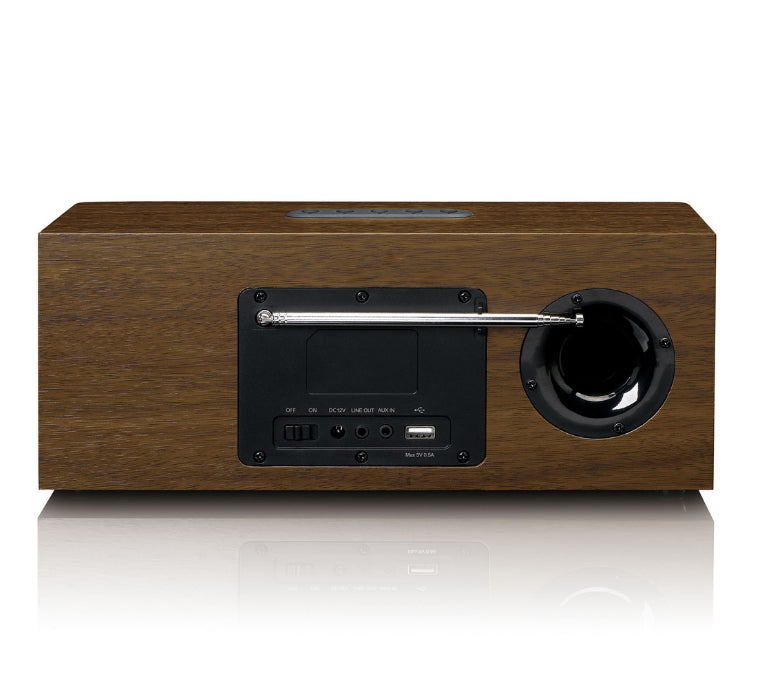 Lenco DIR-170 – DAB-/Internetradio – Tischradio – DAB+, UKW, Internetradio, Bluetooth – Braun