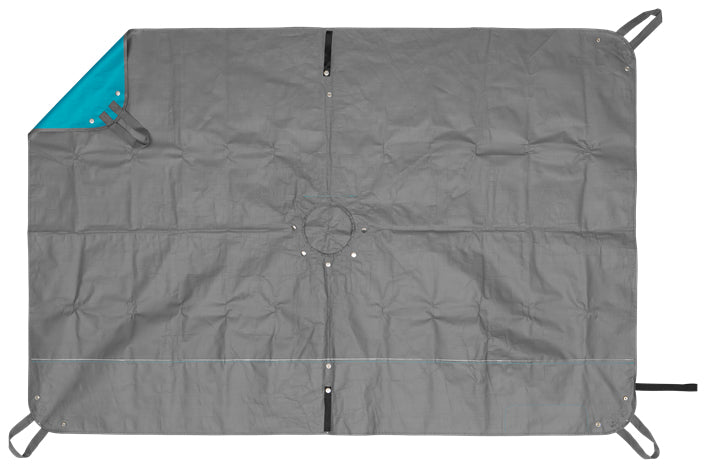 Gardena Pflanzmatte L – 180 × 120 cm, Textil, Grau