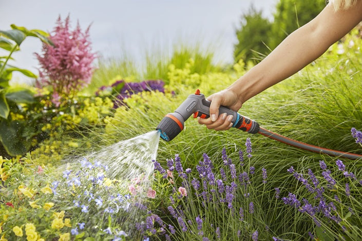 Gardena Wassersprühpistole Comfort Cleaning Düse EcoPulse 18304-20 – schwarz, grau, orange – 1 Stk.