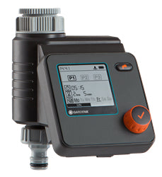 Gardena Controller – Batteriebetrieb, 26,5 mm Anschluss, 12 bar, 180 min – für Sprinkleranlage – Anthrazit