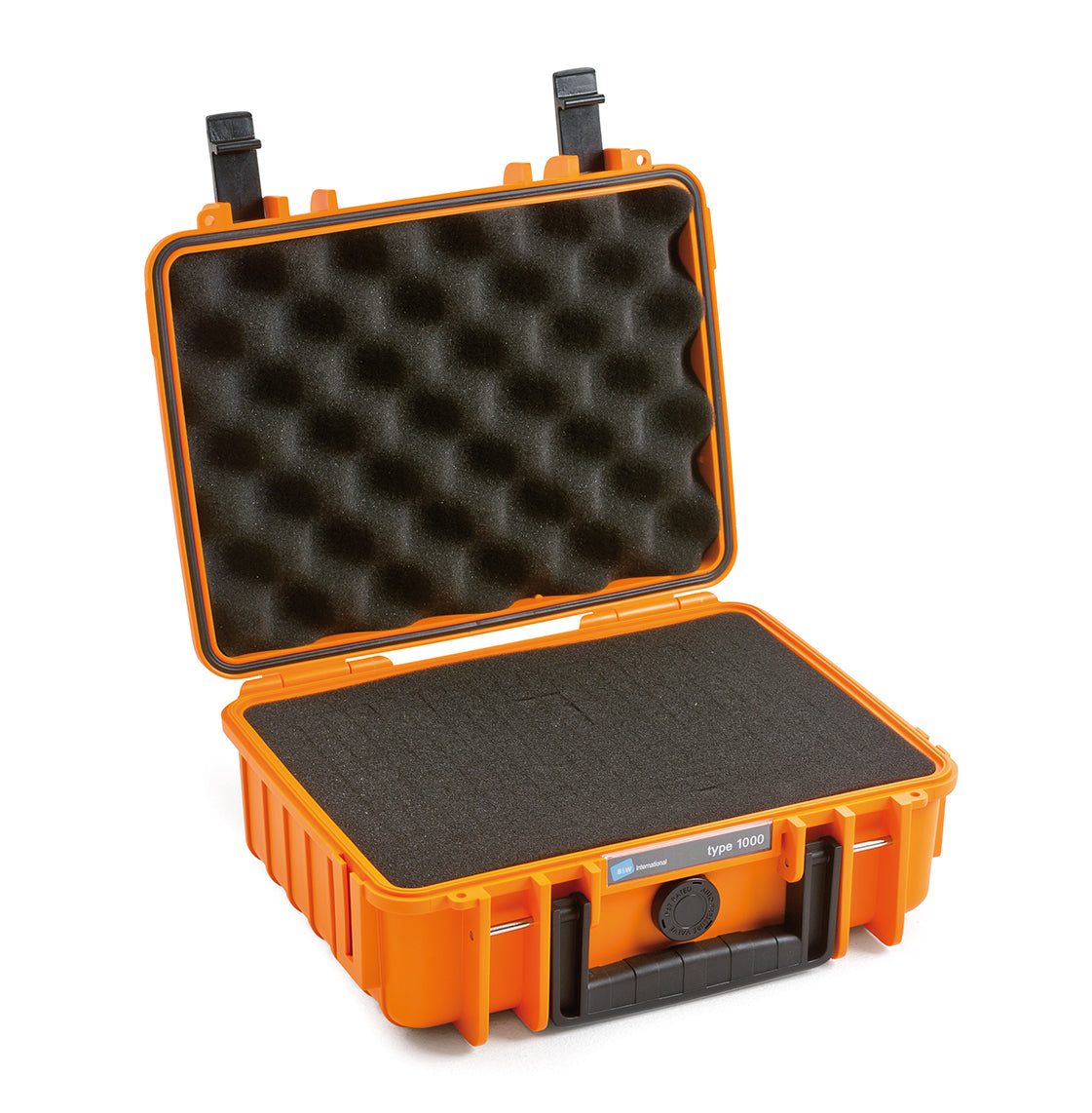 B&W Cases B&W 1000/O/SI – Hartschalenkoffer, PP, Orange, 27 × 10,5 × 21,5 cm