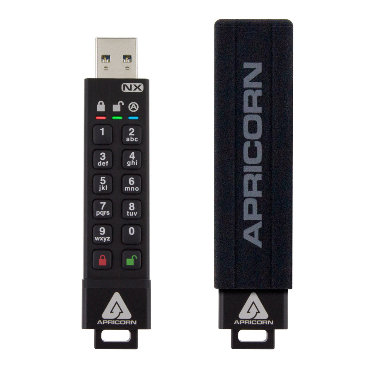 Apricorn Aegis Secure Key 3Nx – USB Typ-A (USB 3.2 Gen 1), IP67, Hardwareverschlüsselung, PIN-geschützt