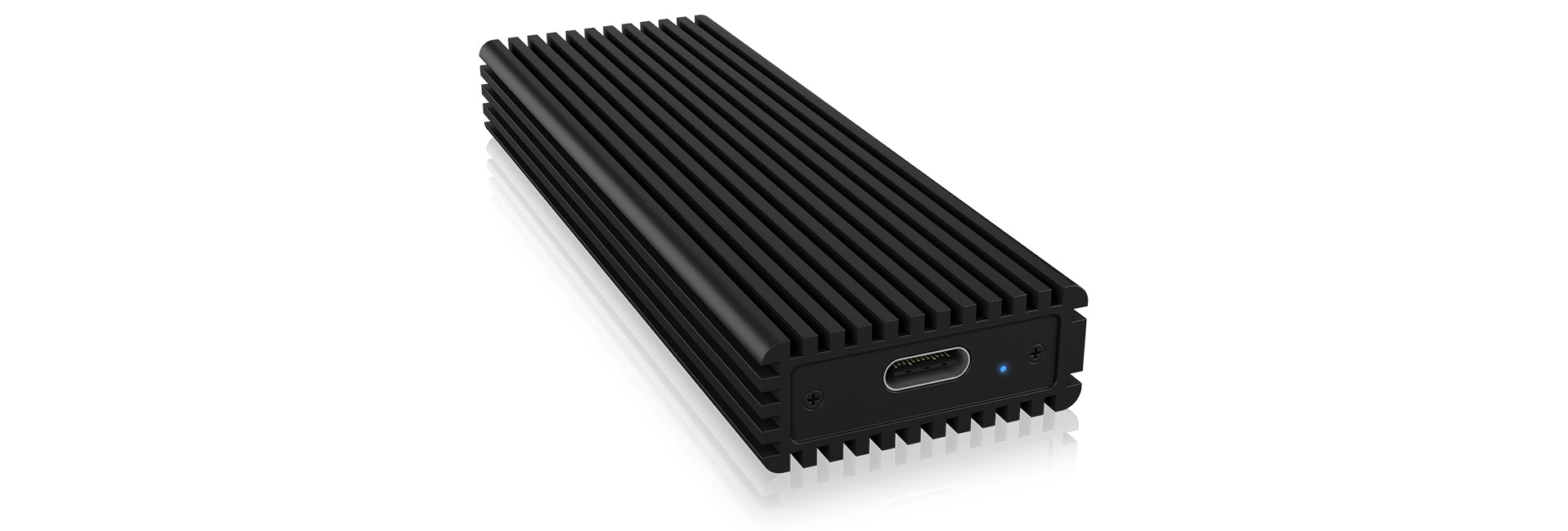 ICY BOX IB-1816M-C31 – 1-Schacht M.2 SSD-Gehäuse – für M.2 (M-Key), PCIe/NVMe, Längen 30–80 mm