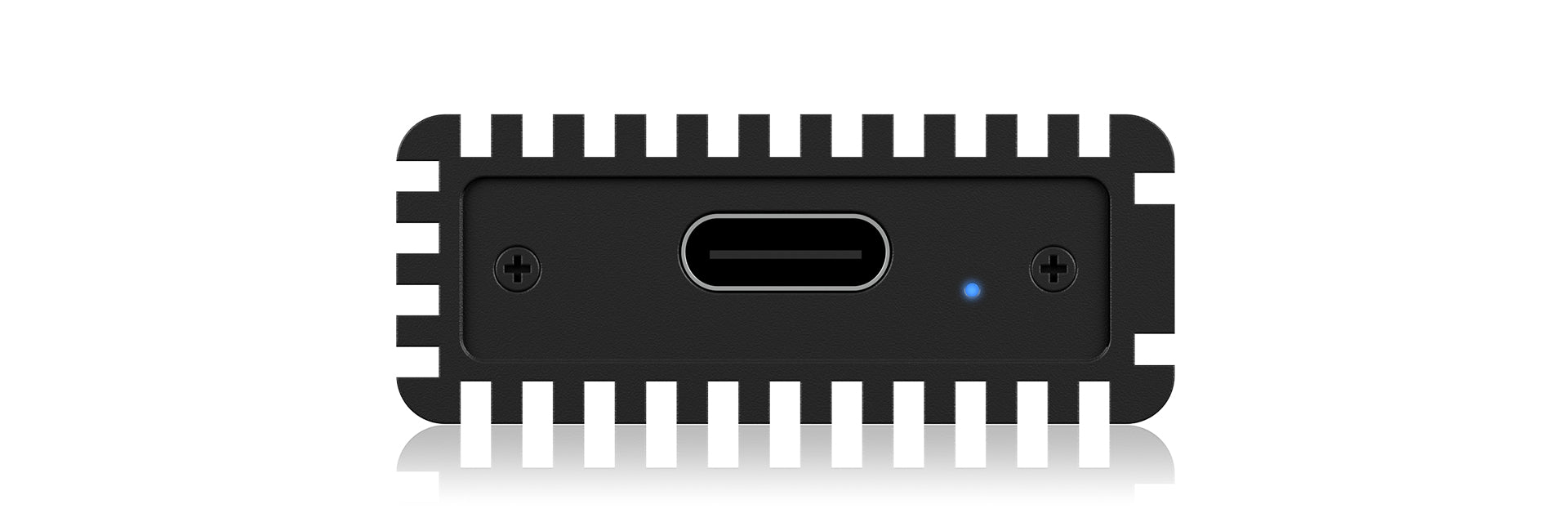 ICY BOX IB-1816M-C31 – 1-Schacht M.2 SSD-Gehäuse – für M.2 (M-Key), PCIe/NVMe, Längen 30–80 mm