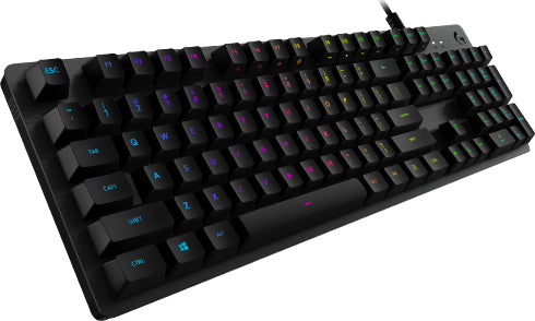 Logitech G G512 Carbon – Gaming-Tastatur – mechanisch – USB – QWERTY (UK-INT) – RGB – Graphit