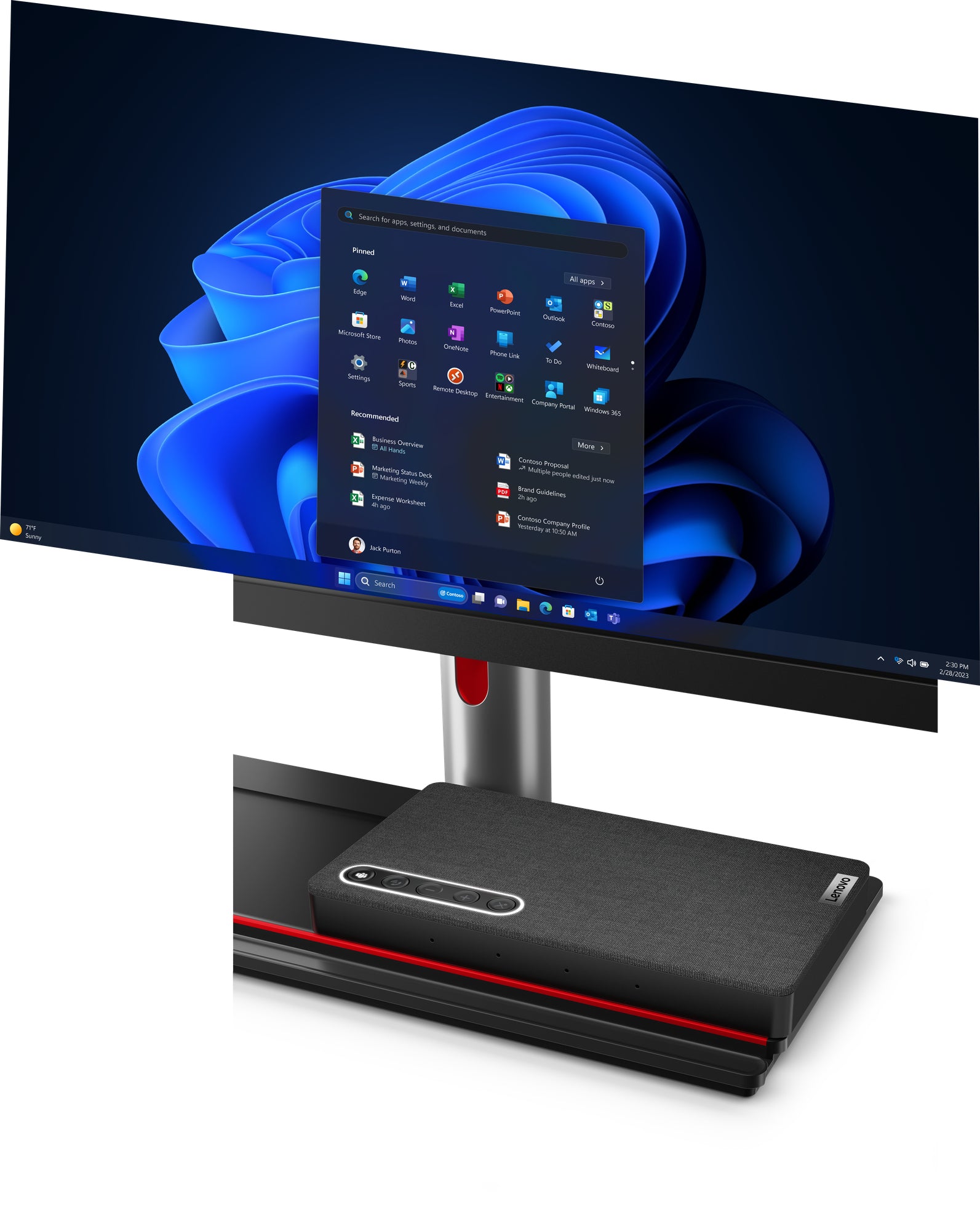 Lenovo All-in-One – 23,8" Full HD, Intel Core i5-14500, 16 GB RAM, 512 GB SSD, Windows 11 Pro