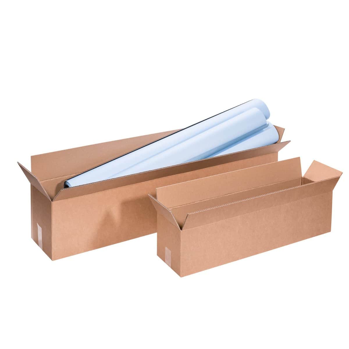 Brieger Versandkarton – 600 × 150 × 150 mm, 2-wellig, braun