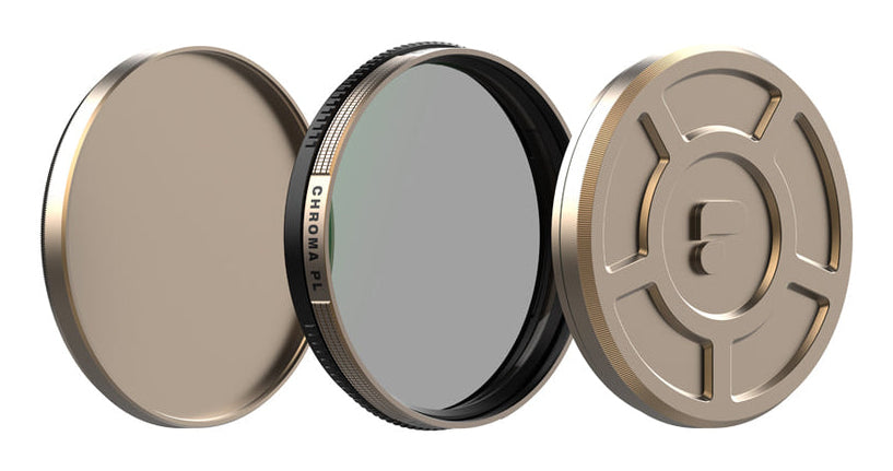 PolarPro 135 Serie Chroma CP Polarisationsfilter – 46 mm – Graubraun