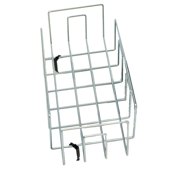 Ergotron NF Cart Aufbewahrungskorb – Metall – Silber – 477 × 151 × 245 mm – Tragkraft 6,8 kg