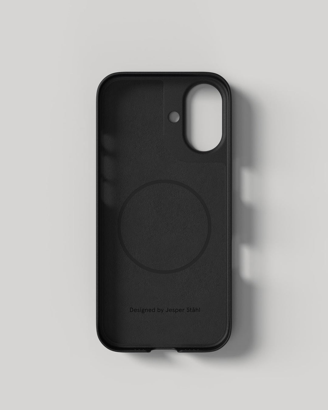 Nudient – Backcover – für Apple iPhone 17 – Schwarz – MagSafe-kompatibel