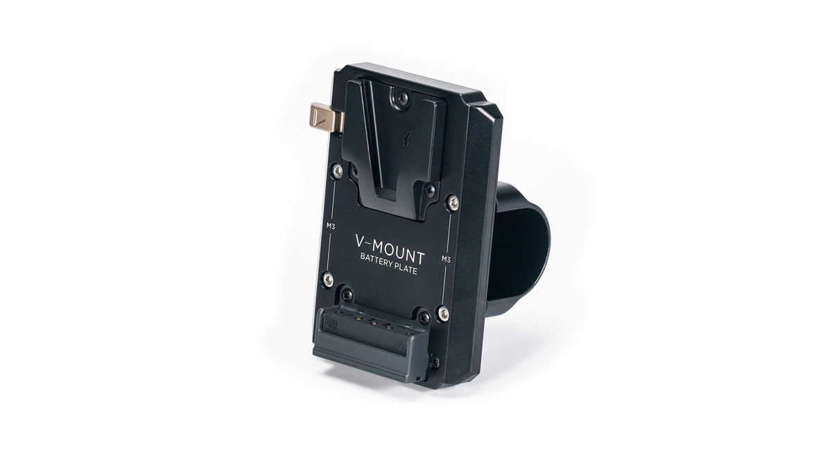 Tilta TGA-RG-V V-Mount Batterie-Platte – Aluminium/Edelstahl, 200 g – für Ronin RS 2, DJI, Ring Grip – Schwarz