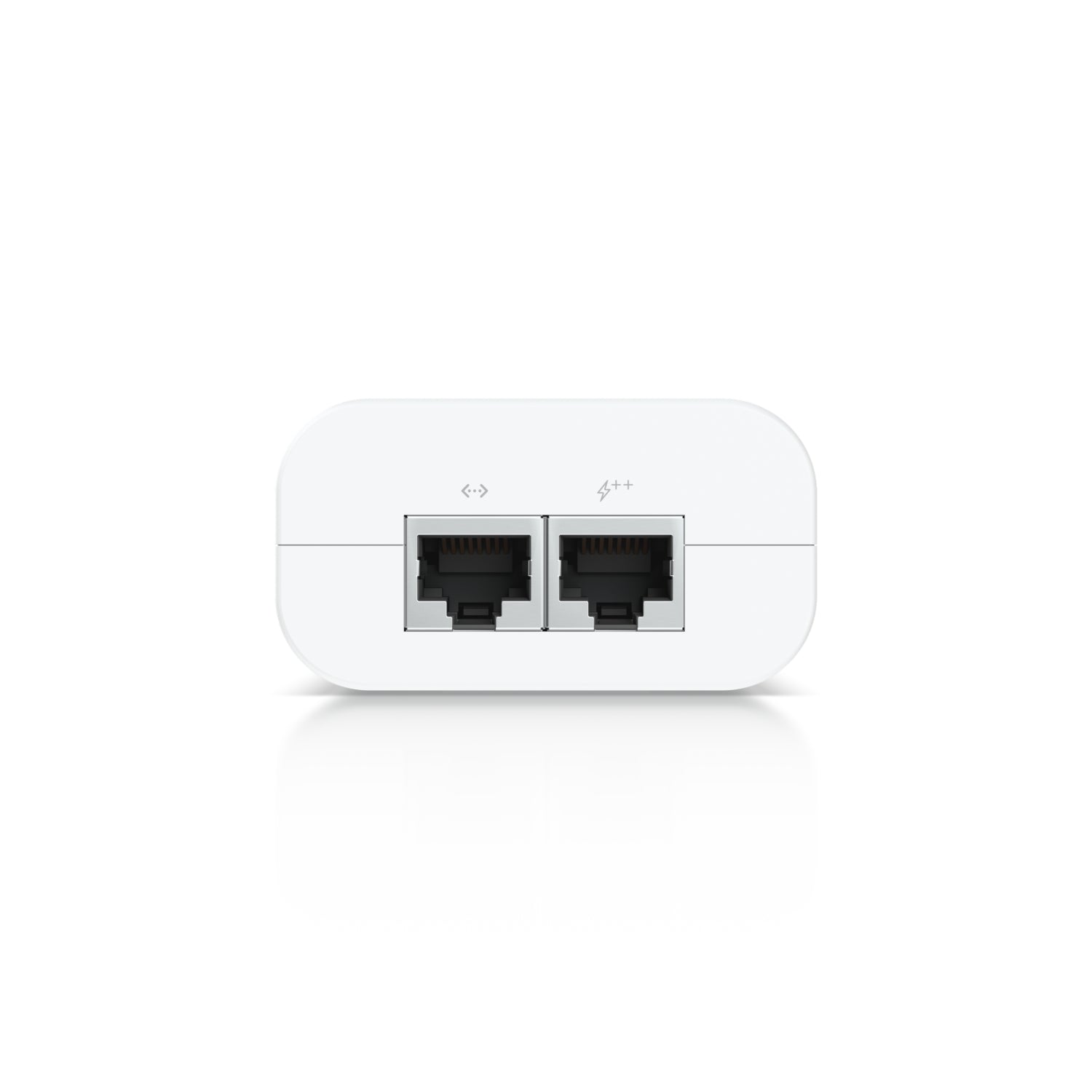 Ubiquiti U-PoE++ PoE-Injektor 60 W – IEEE 802.3at, 48 V – Gigabit Ethernet – für PoE-Geräte – Weiss