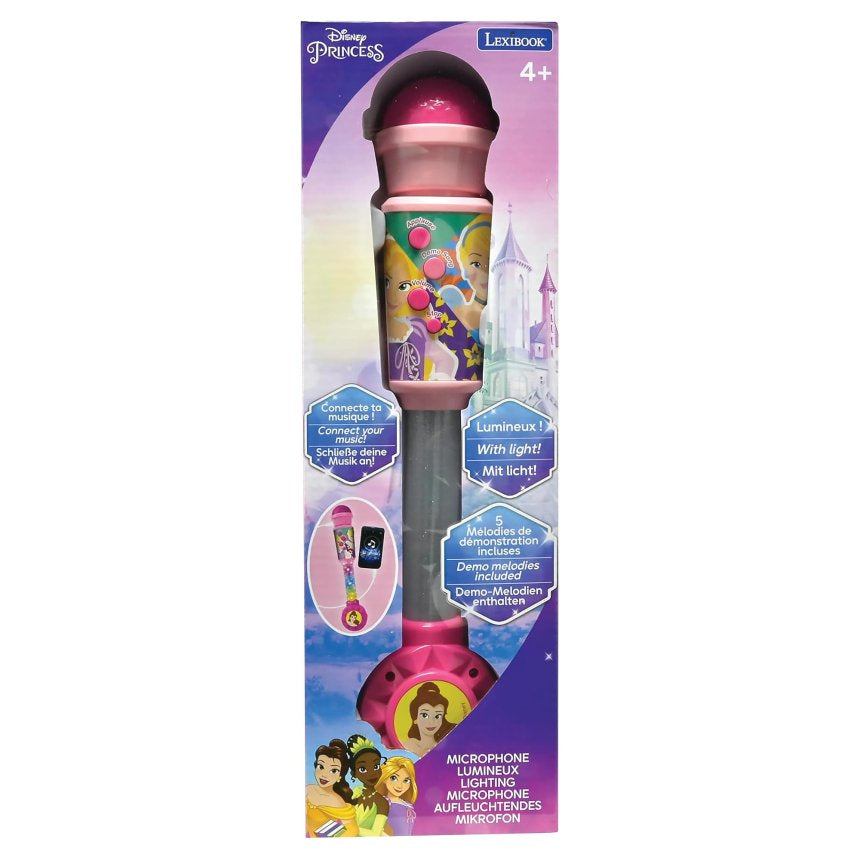 Lexibook Frozen MIC90D – Spielzeug-Mikrofon, Pink/Silber