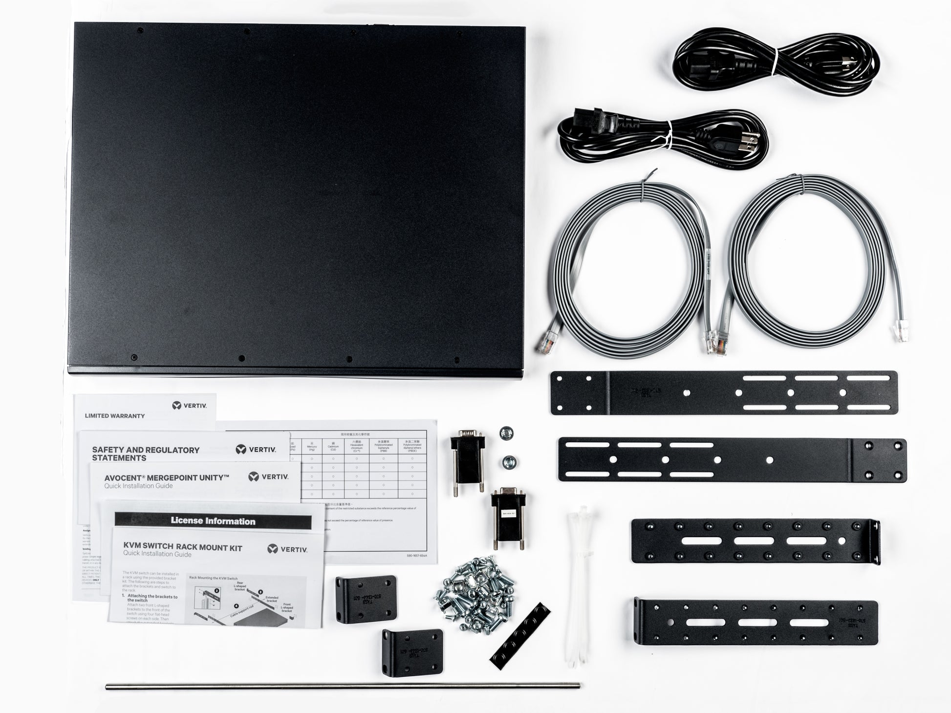 Vertiv Avocent MergePoint – 32-Port KVM-over-IP Switch, VGA – 1680 × 1200/60 Hz, 128-bit SSL/AES/FIPS 140-2