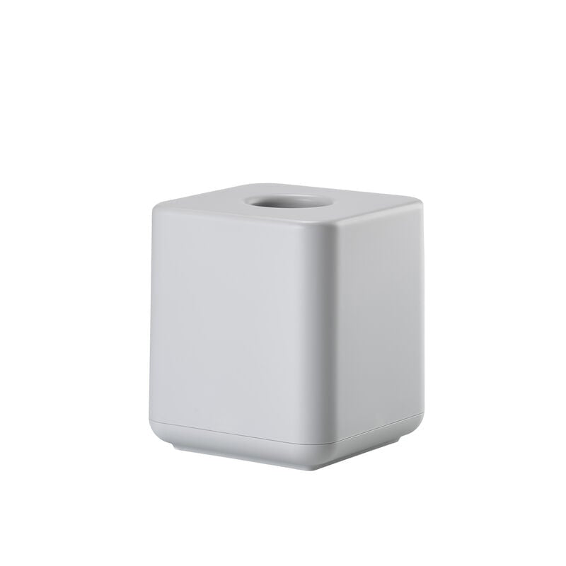 Zone Denmark Kosmetiktuchbox Ume – ABS, 13×13×15,1 cm, Hellgrau