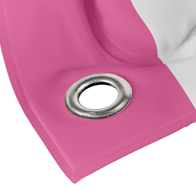 Kolma Luftmatratze – mit Kissen, Sicherheitsventil – Liegefläche 180 × 70,5 cm – pink/weiss