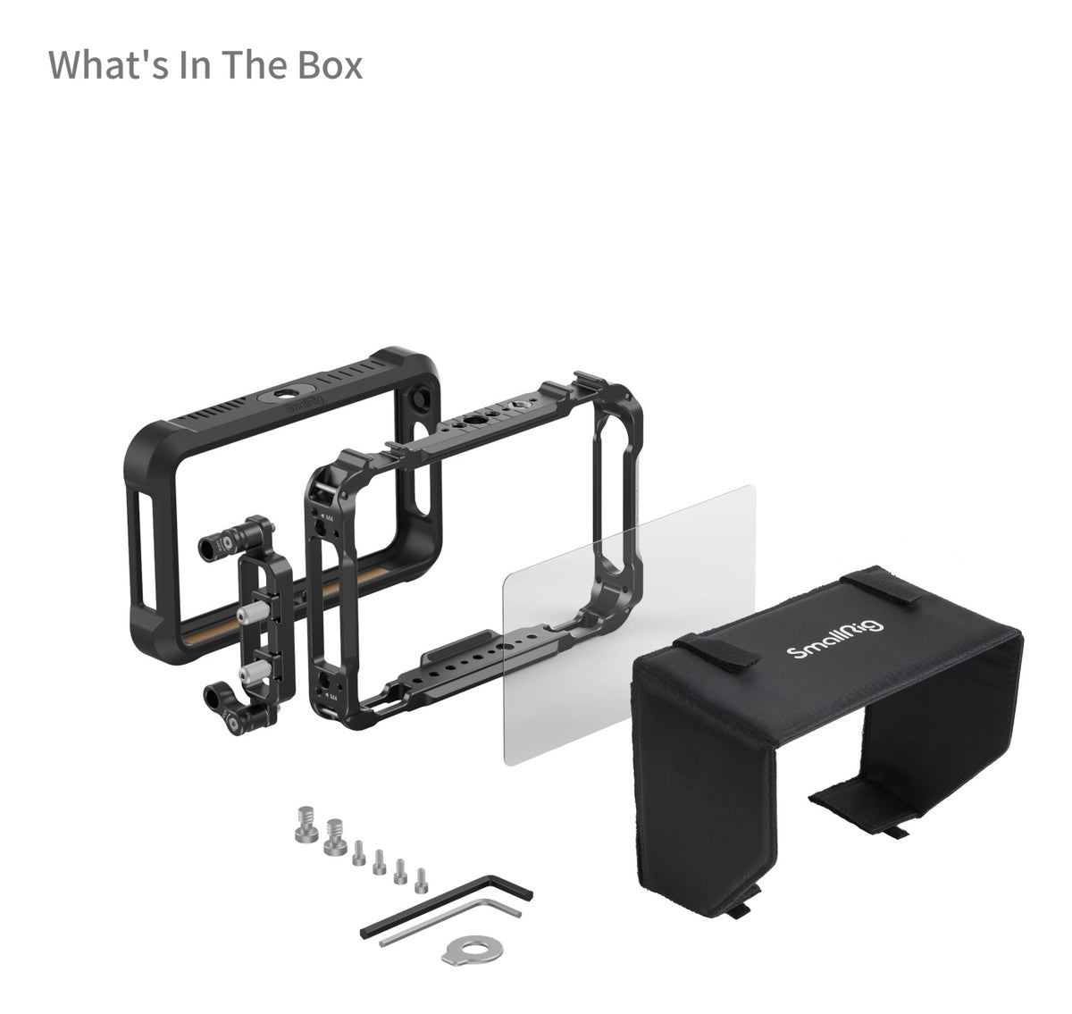 SmallRig 3788B Cage-Kit – für Atomos Ninja-Serie – Schwarz