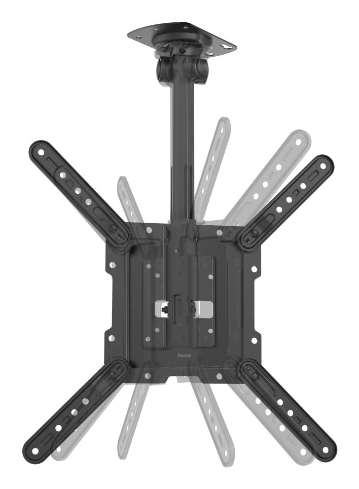 Hama Deckenhalterung – 32–65" – VESA 75×75–400×400 – bis 40 kg, Höhenverstellbar, Schwenkbar – 00220877