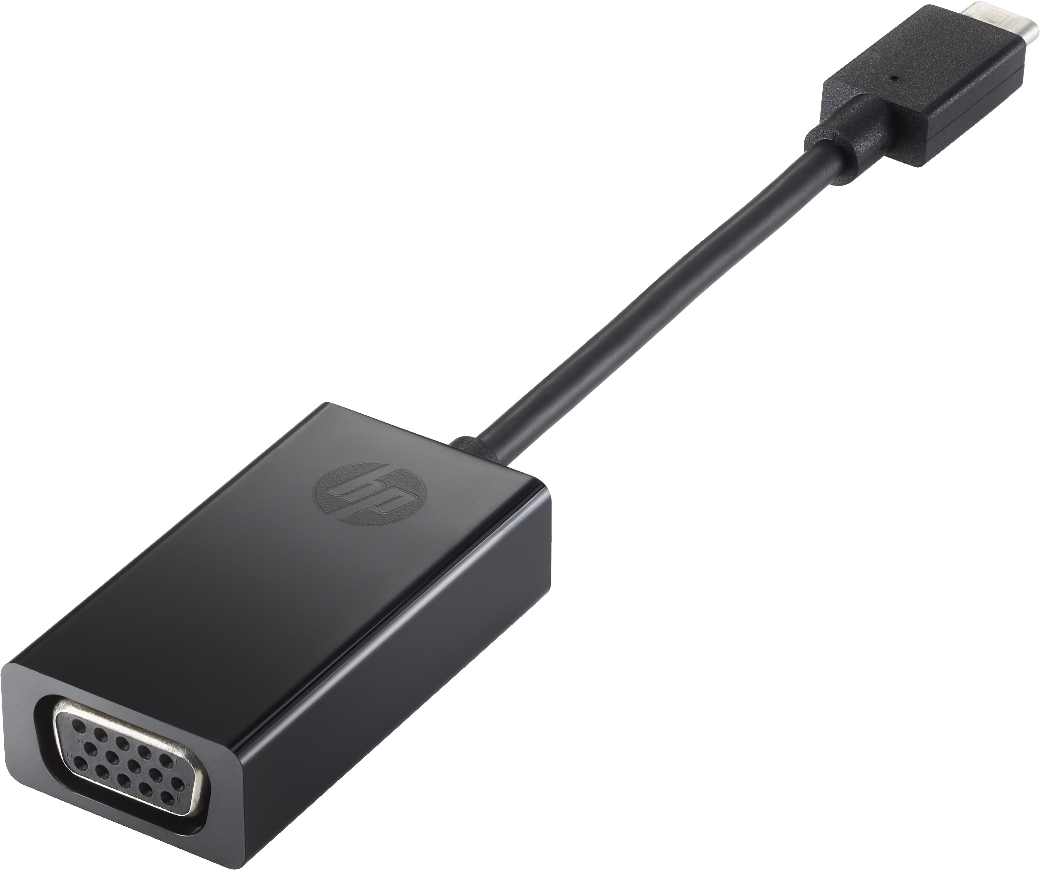 HP USB-C-zu-VGA-Adapter – Schwarz