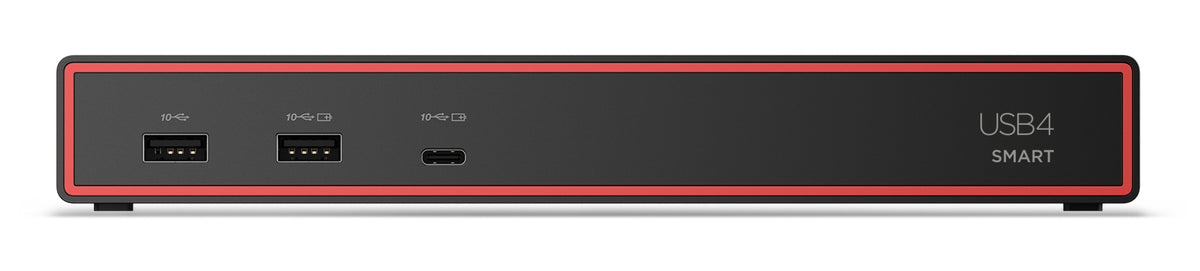 Lenovo ThinkPad USB4 Smart 5500 Dockingstation – USB4, 2× DP, 1× HDMI, 4× USB-A, 2× USB-C, 65 W PD, GbE