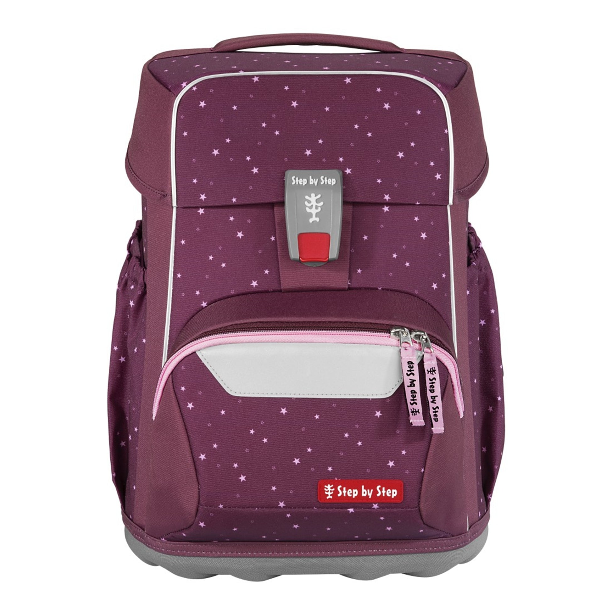 Step by Step Basis Schulrucksack-Set – 4-teilig – Berry Stars