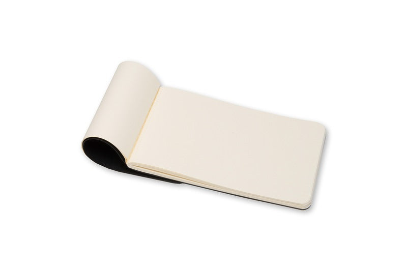 Moleskine Skizzenbuch, 9 × 14 cm, 120 g/m², 72 Seiten, schwarz, säurefrei
