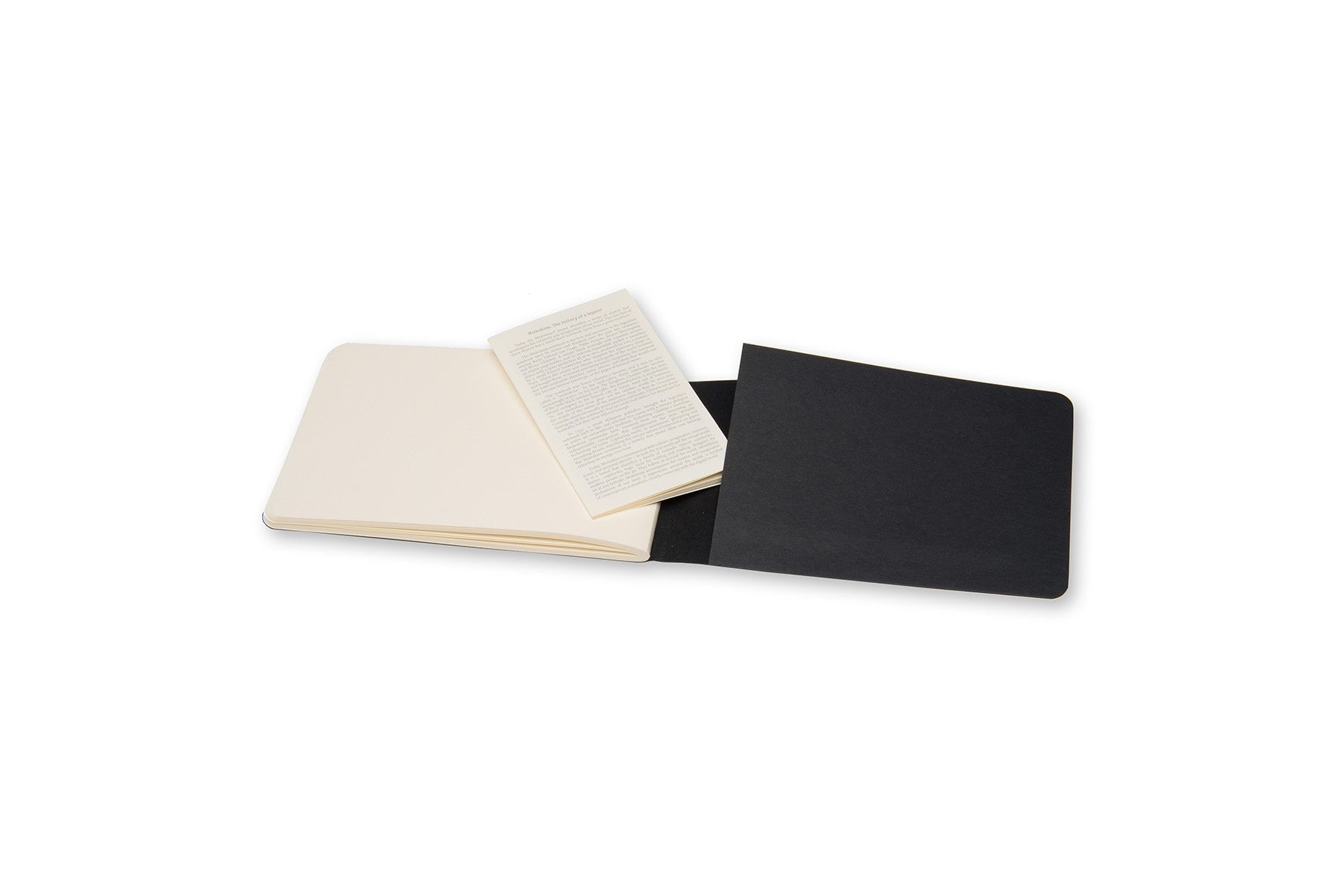 Moleskine Skizzenbuch, 9 × 14 cm, 120 g/m², 72 Seiten, schwarz, säurefrei
