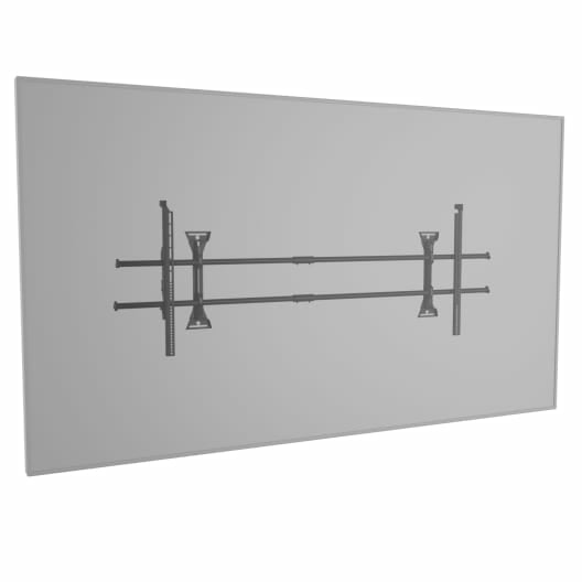 Chief Fusion KITXWXSM1U – Wandhalterung, fix, für 80–120", VESA 1300×600, bis 113,4 kg, schwarz