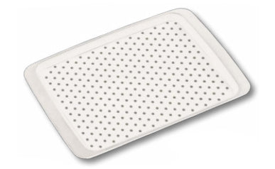 Kesper Serviertablett 77220 – 5er Set, 45,5 × 32,0 × 4,5 cm, Kunststoff (Melamin), Weiss, rutschfest