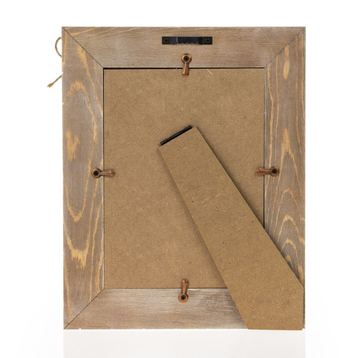 ZEP EIBERT Bilderrahmen, braun, Holz, 23 × 28 cm, mit Aufsteller und Aufhänger