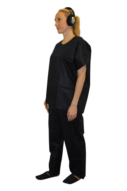 Weitawear Besucherkittel MRI-Set – Dunkelblau, PP-Vlies