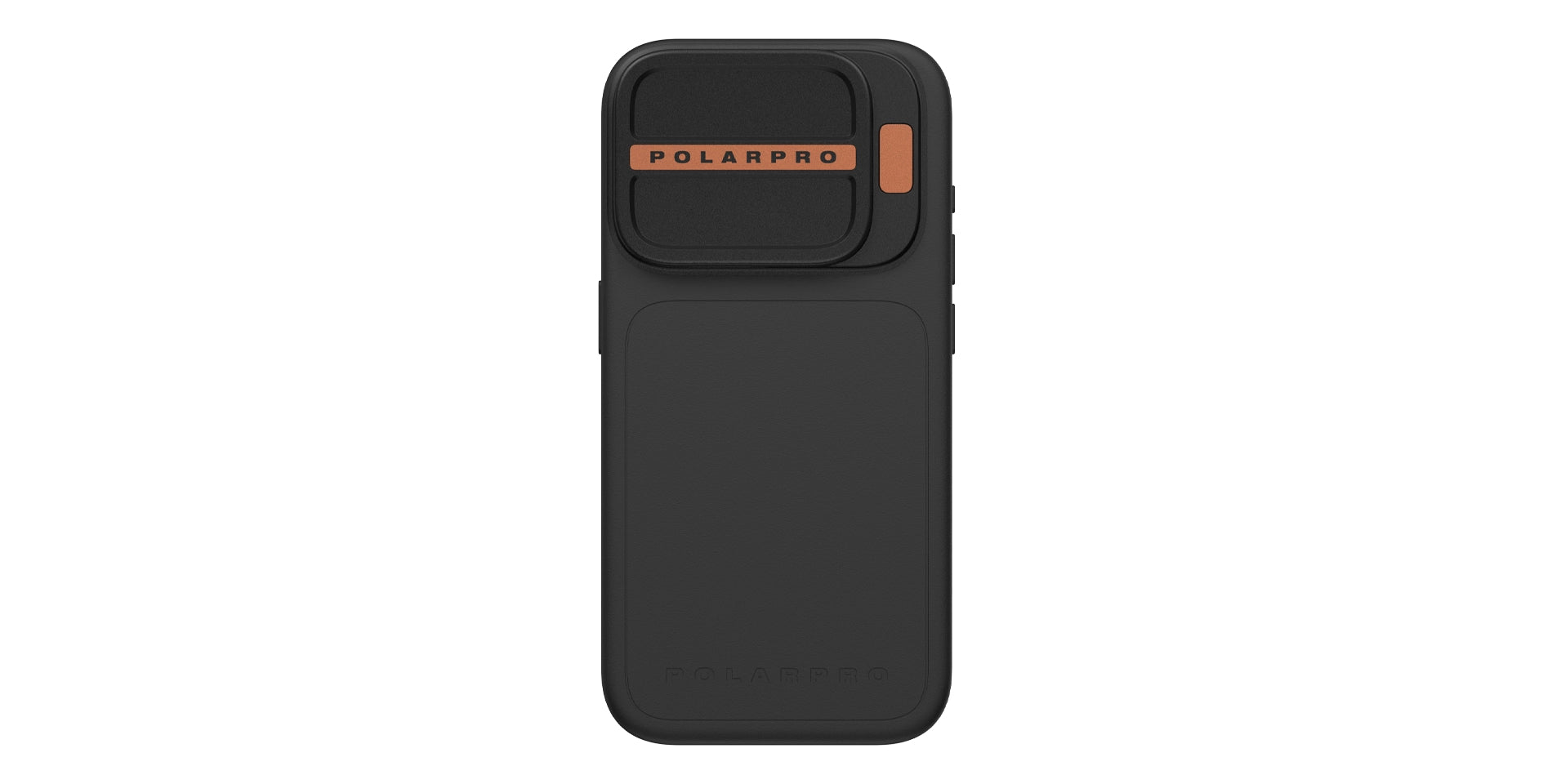 PolarPro Backcover – für Apple iPhone 15 Pro Max – schwarz – Aluminium – MagSafe-kompatibel