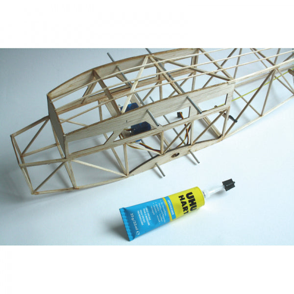 UHU Modellbauklebstoff – 125 ml, transparent, für Holz