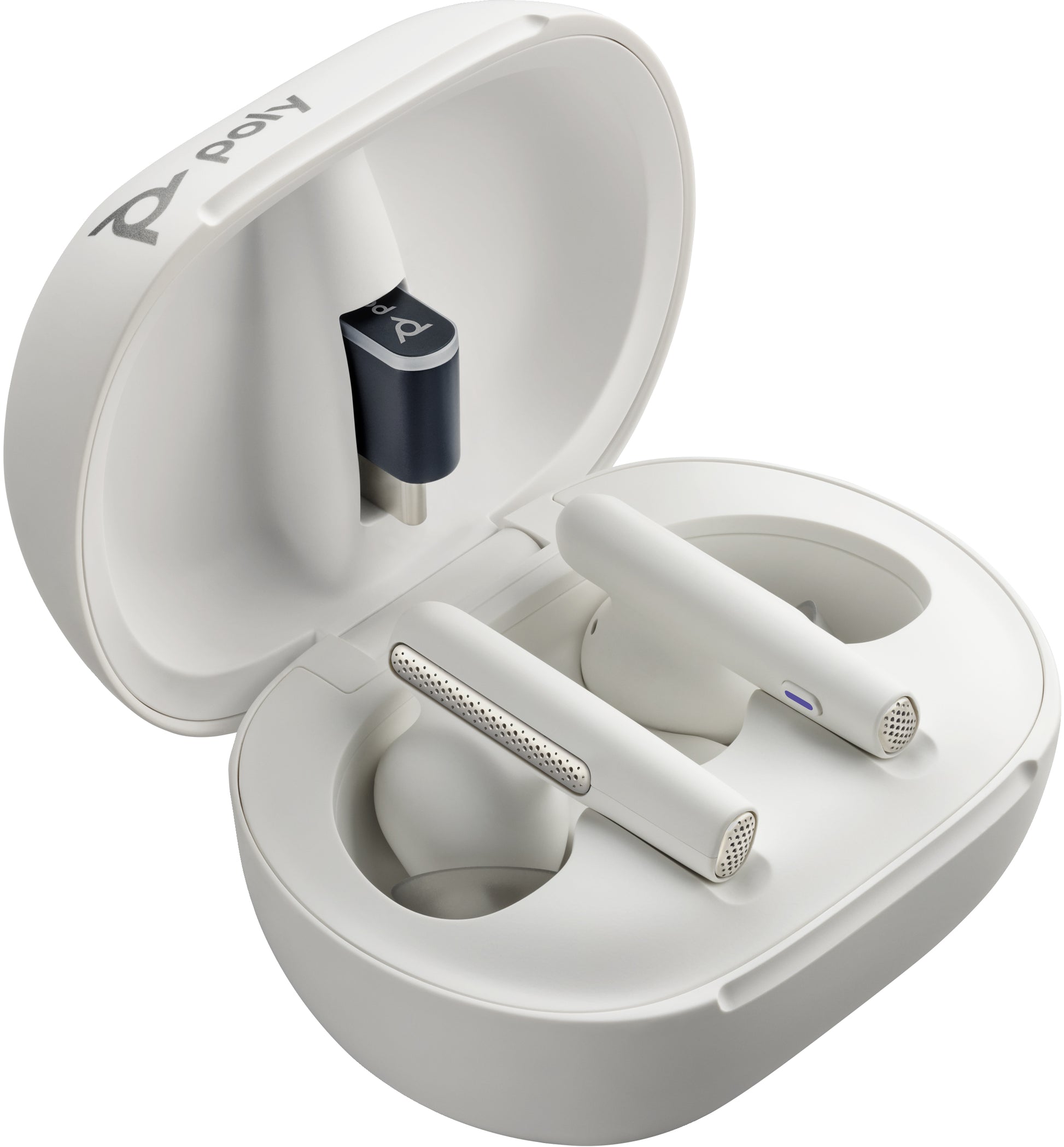 Poly SPAREVOYAGER FREE 60/60+ – Ohrpassstücke, Weiss, für Voyager Free 60/60+