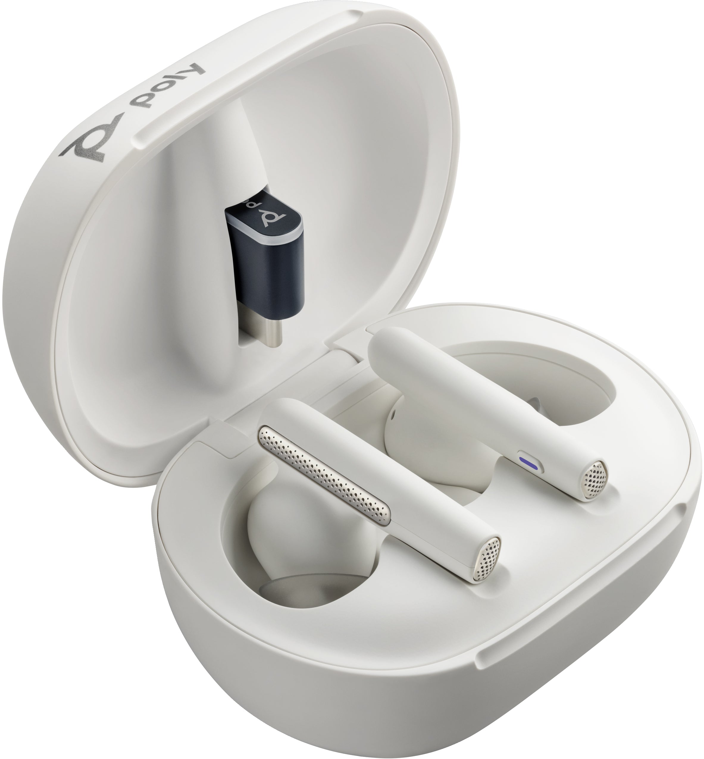 Poly SPAREVOYAGER FREE 60/60+ – Ohrpassstücke, Weiss, für Voyager Free 60/60+
