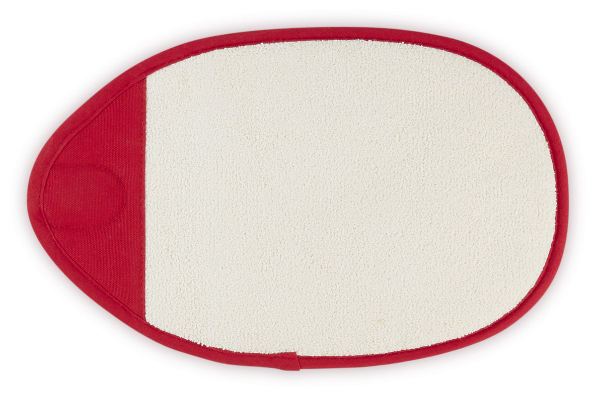 Le Creuset Topflappen 20 × 32 × 1 cm, Baumwolle, Rot